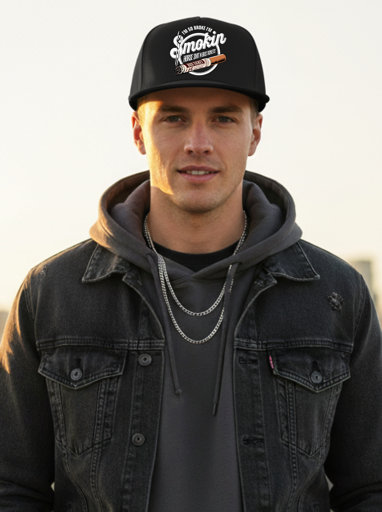 Rebel Road Truckers Cap – Everyday Classic Black