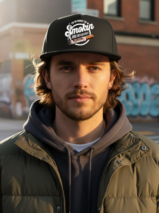 Rebel Road Truckers Cap – Everyday Classic Black