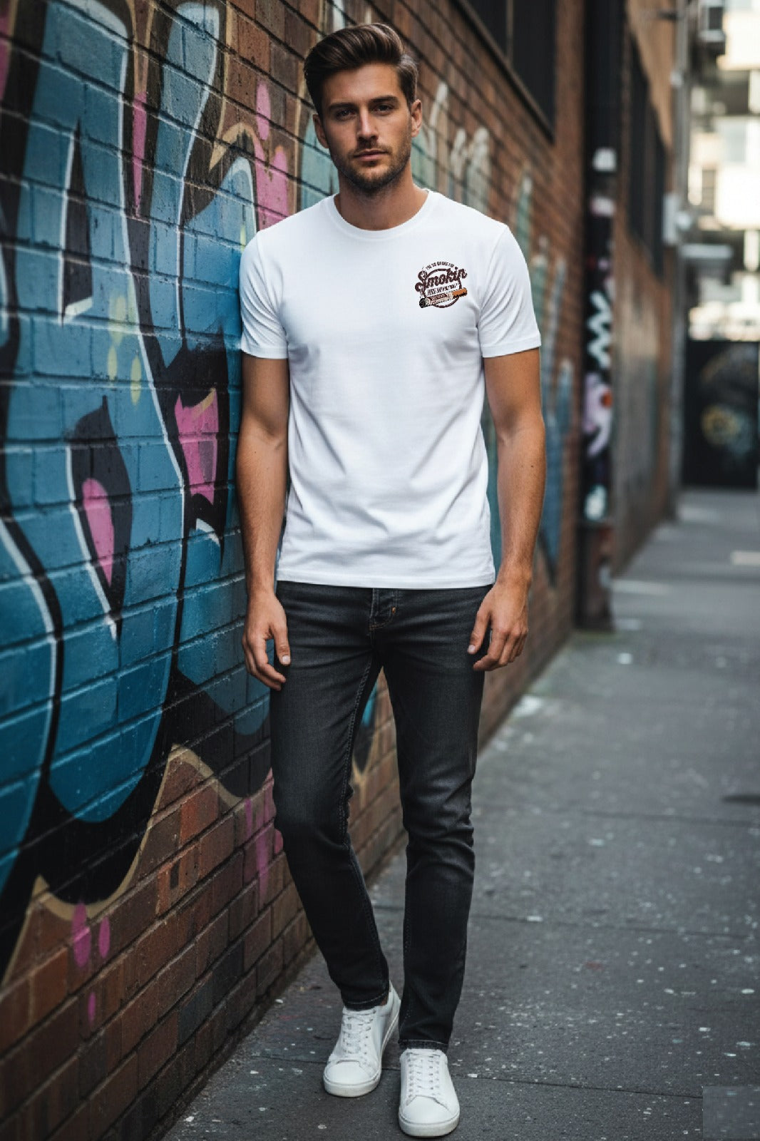 “I’m So Broke I’m Smokin’ Horse Sh*t N Bus Tickets” Tee White