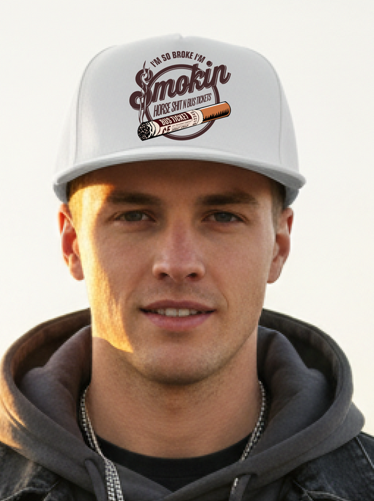 Rebel Road Truckers Cap – Everyday Classic White