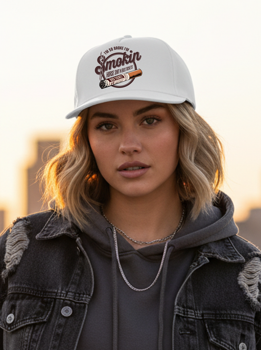 Rebel Road Truckers Cap – Everyday Classic White